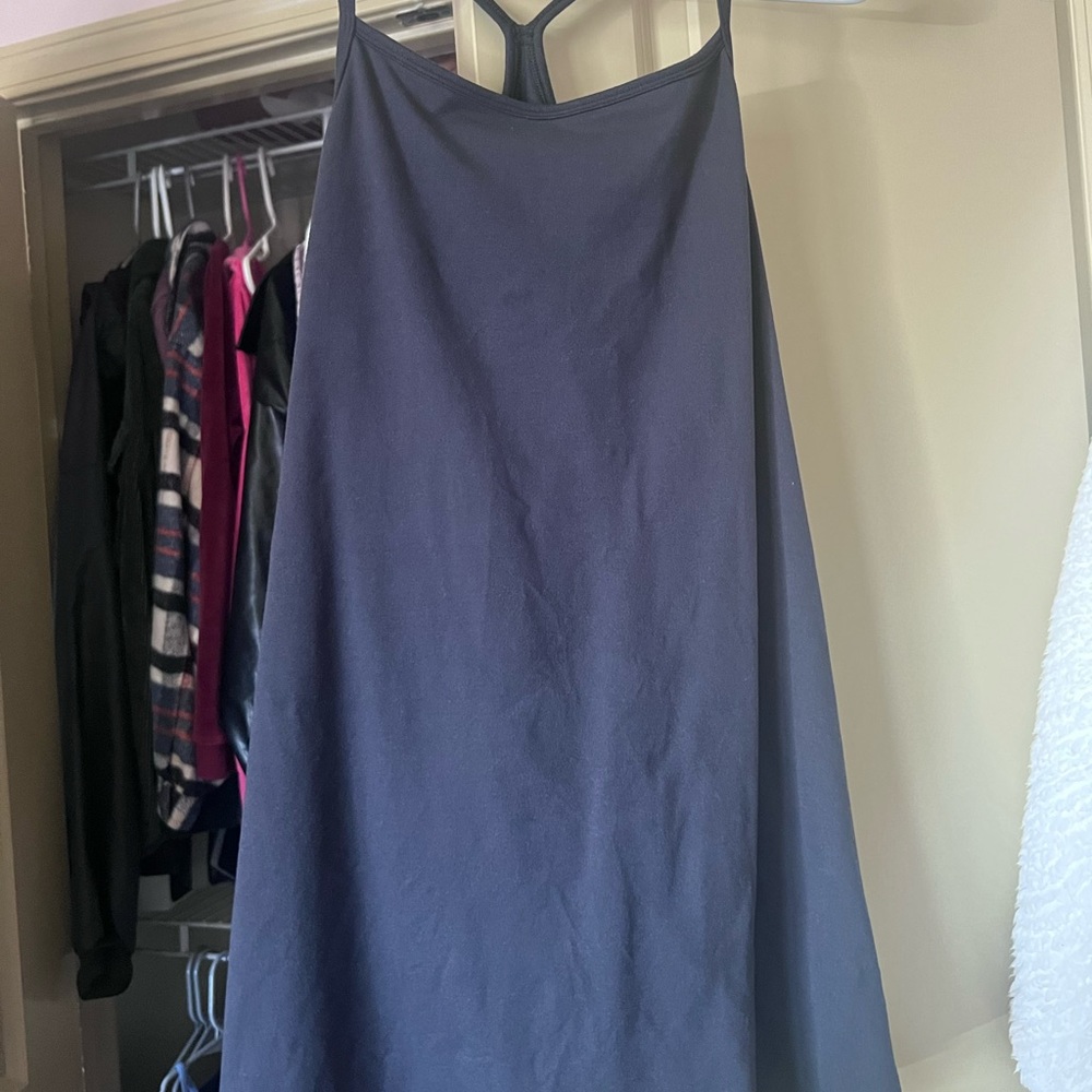 AERIE BLACK WORKOUT DRESS